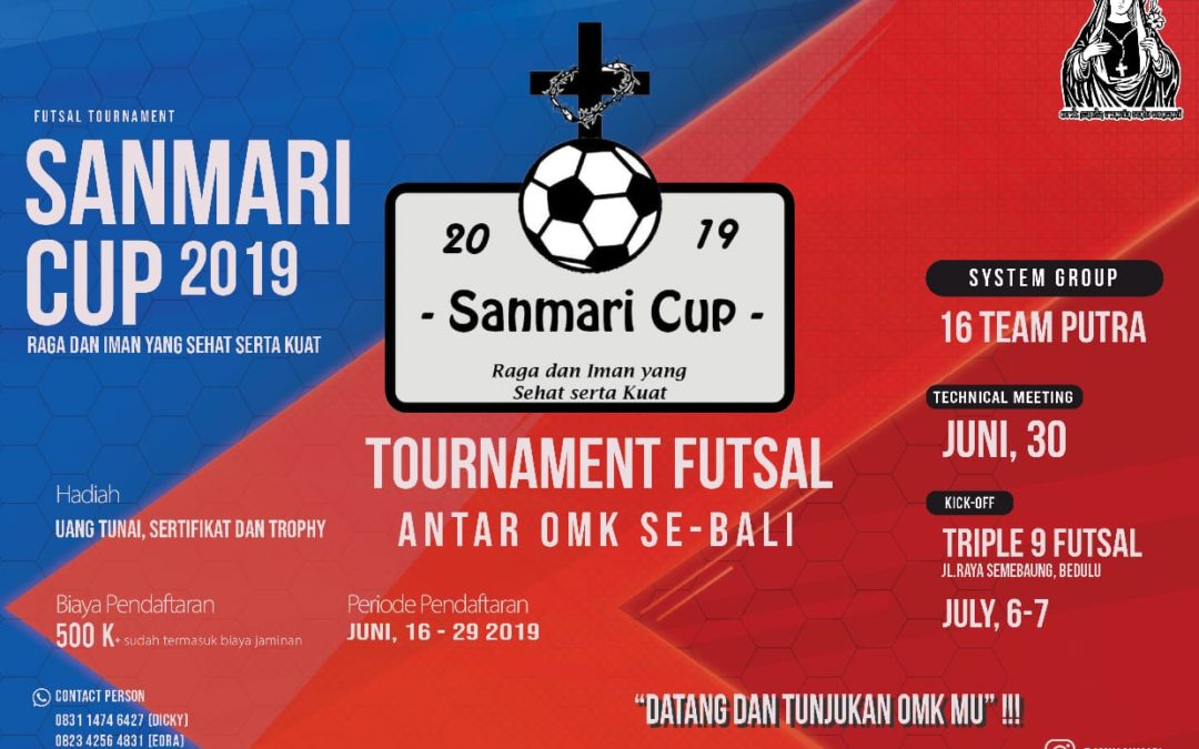Peraturan Futsal SANMARI Cup 2019