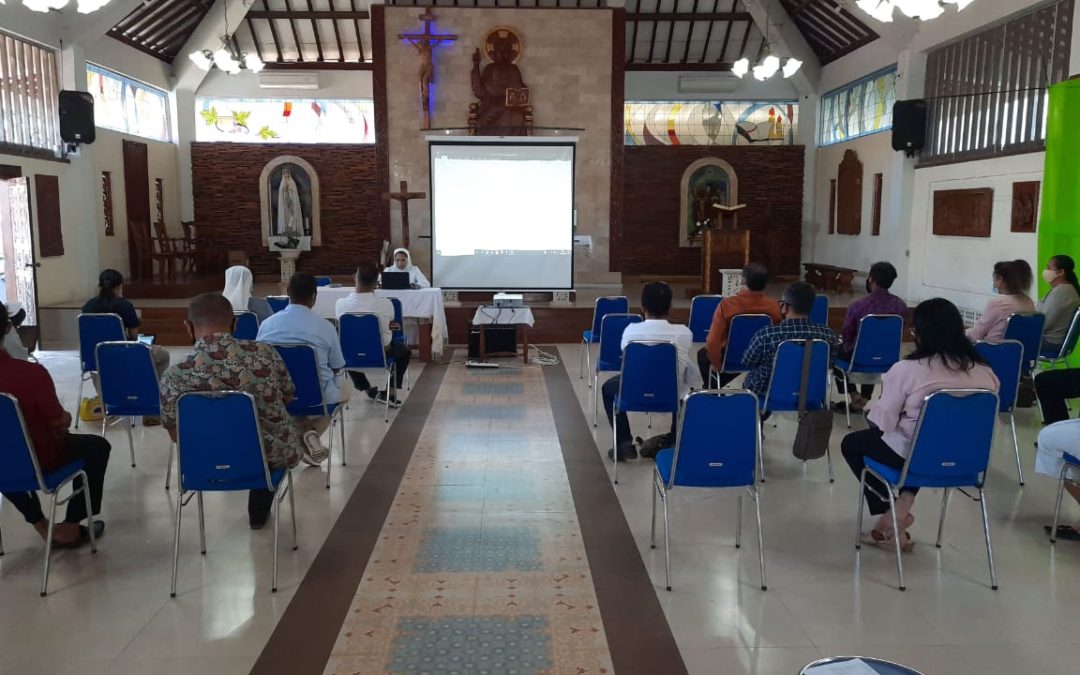 Pembubaran Panitia Pentahbisan Gereja Baru Sanmari Gianyar