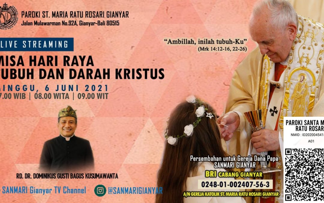 Misa Hari Raya Tubuh dan Darah Kristus