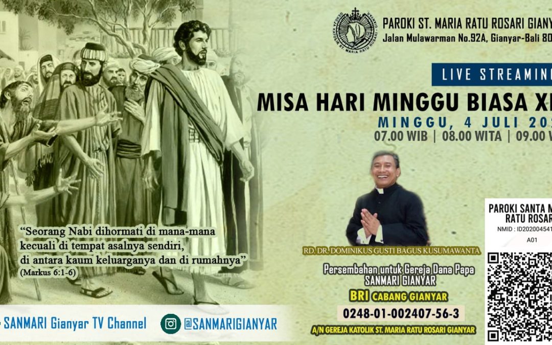 Misa Hari Minggu Biasa XIV