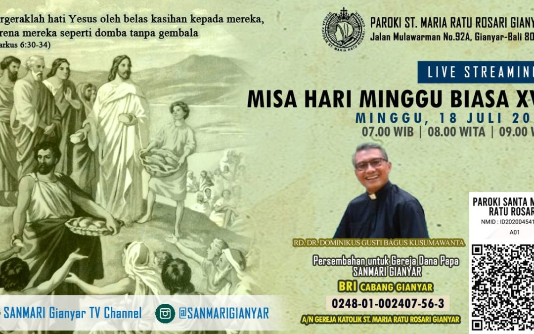 Misa Hari Minggu Biasa XVI