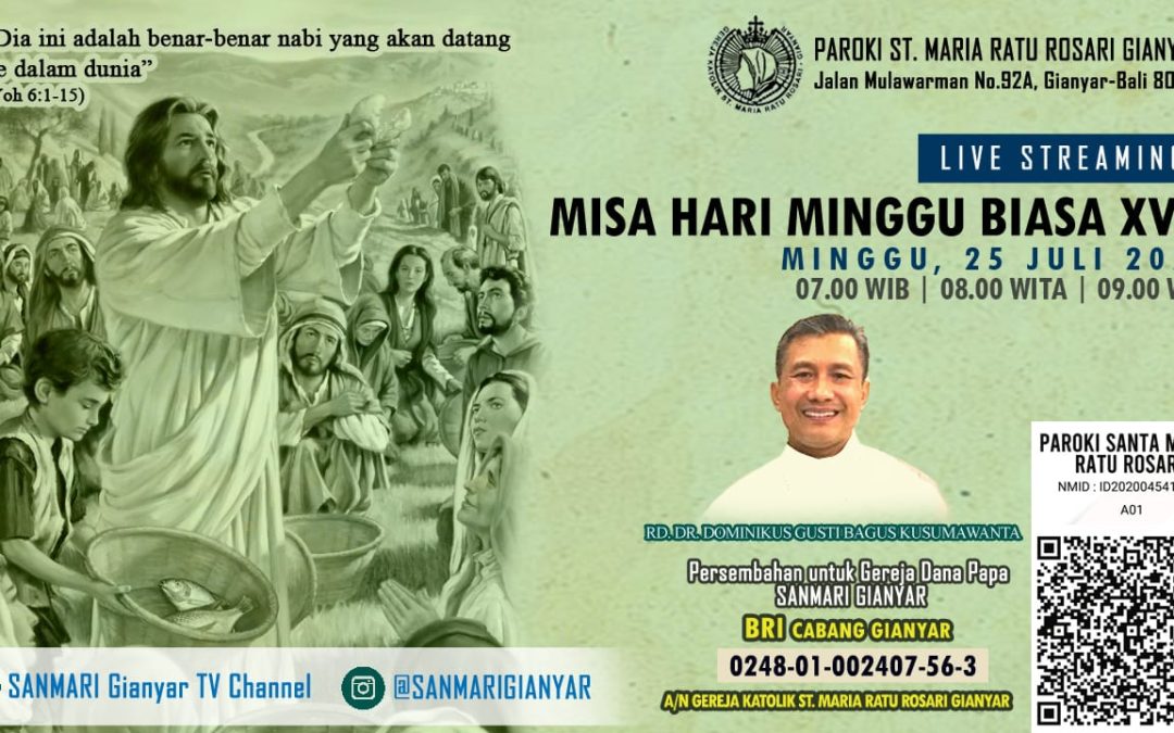 Misa Hari Minggu Biasa XVII