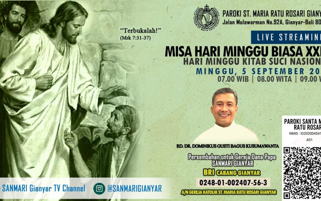 Misa Hari Minggu Biasa XXIII