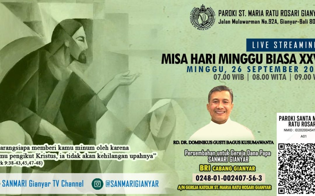 Misa Hari Minggu Biasa XXVI