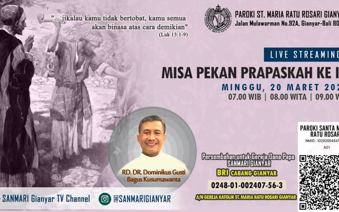 Misa Pekan Prapaskah ke III