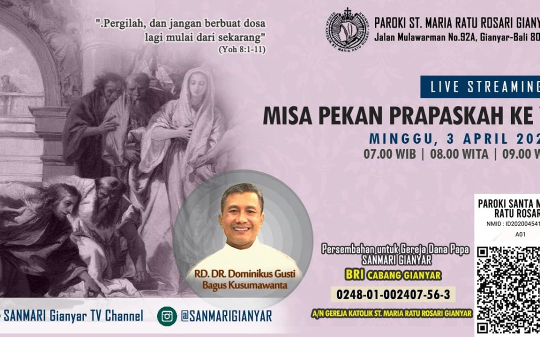 Misa Pekan Prapaskah ke V