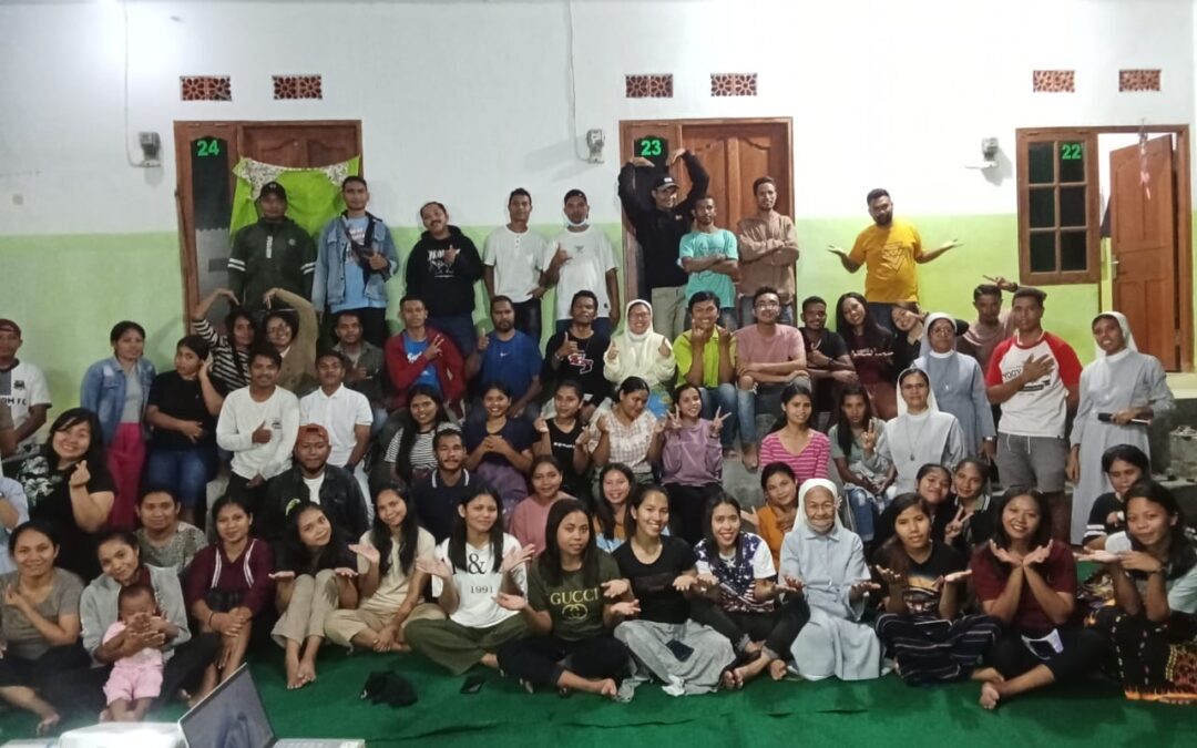 Program pastoral Sanmari Menuju Gereja Sinodal melalui kunjungan Pastor ke rumah umat khusus yang baru dan terjauh.