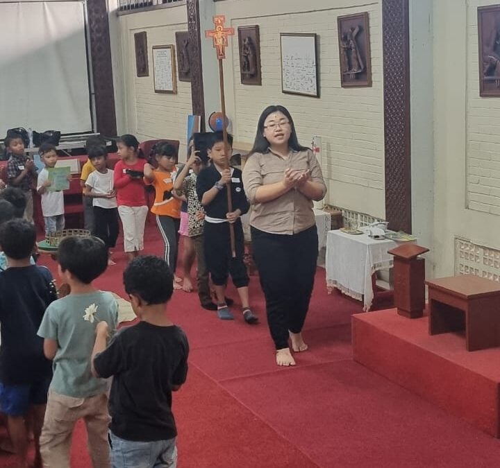 Katekese Gembala Baik dg basis metode pendidikan Montessori