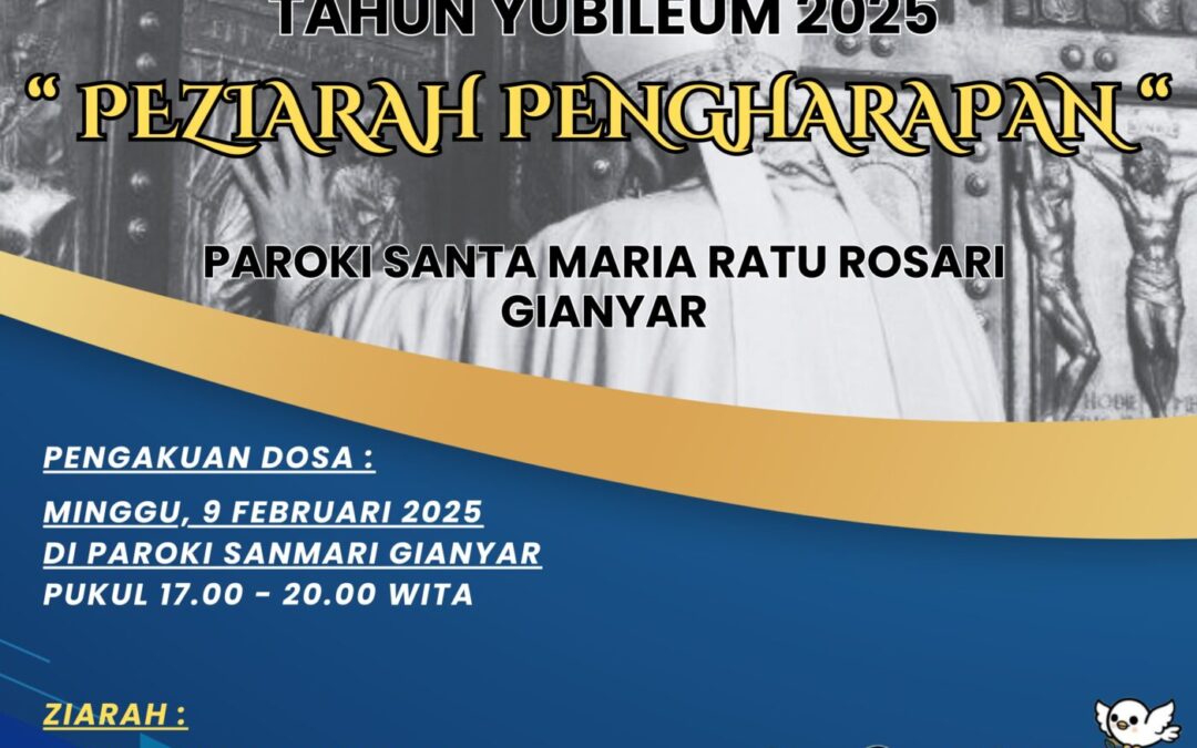 Ziarah Pintu Suci umat Sanmari Gianyar